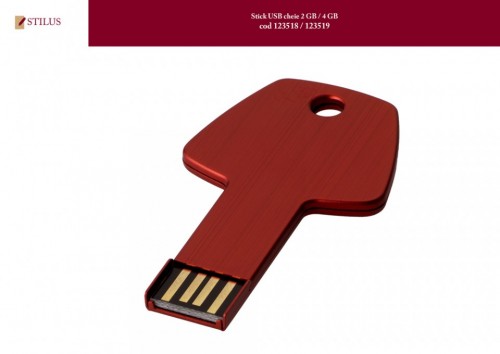 Stick USB 4 GB rosu