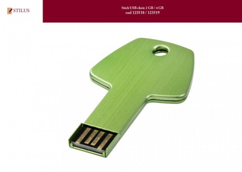 Memory stick USB verde