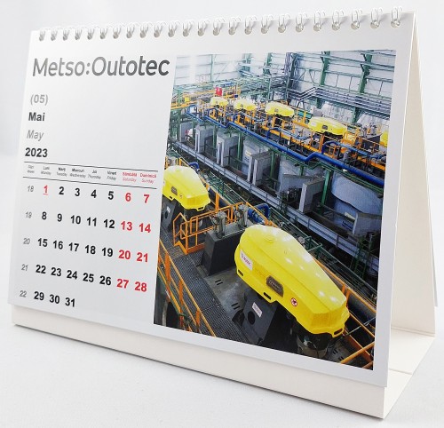 Calendar de birou cu imagini client